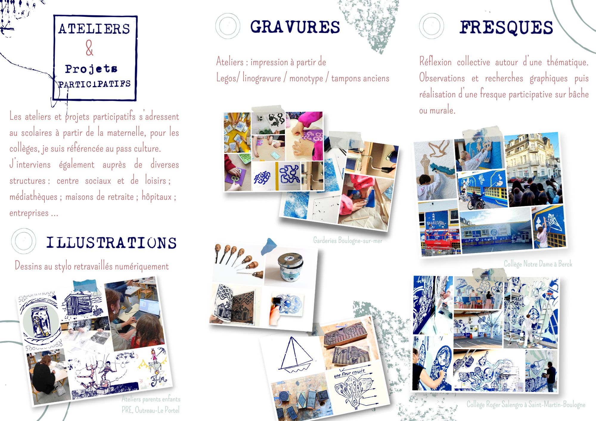 Oriane Gosset Dépliant page 1